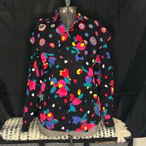 🌹Viaje🌹 Vintage Floral Patterned Top